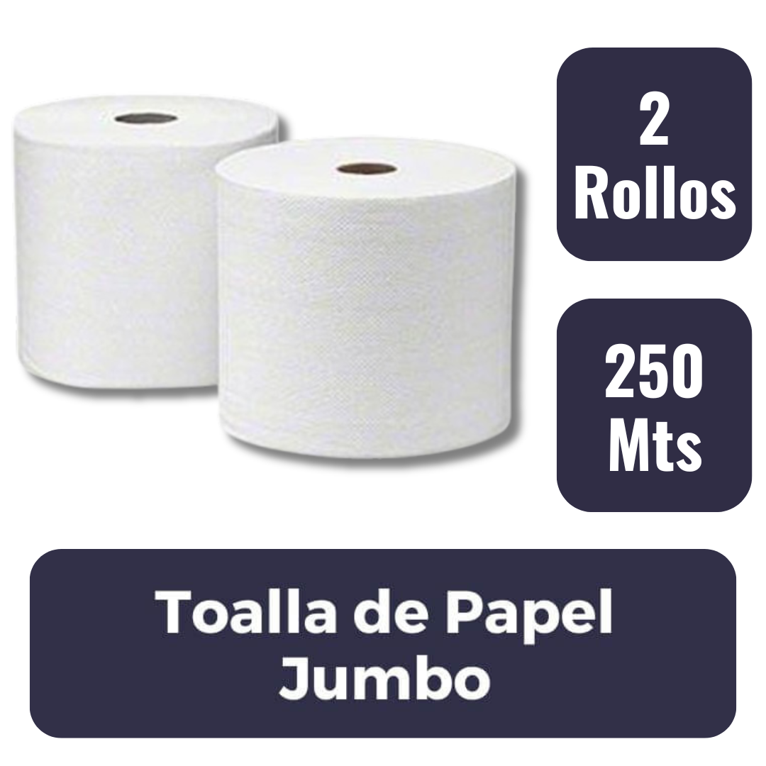 TOALLA JUMBO STANDAR 2X250 Mts