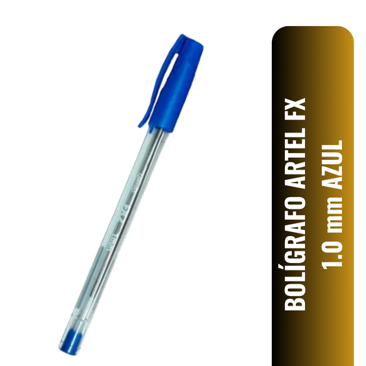 BOLÍGRAFO ARTEL FX2 1.0mm AZUL