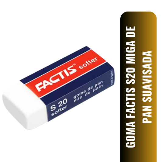 GOMA FACTIS S20 MIGA DE PAN SUAVISADA